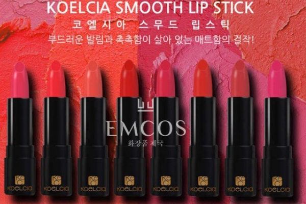 revview son smooth matte lipstick, son smooth matte lipstick koelcia, son smooth matte lipstick, bảng màu son smooth matte lipstick, giá son smooth matte lipstick