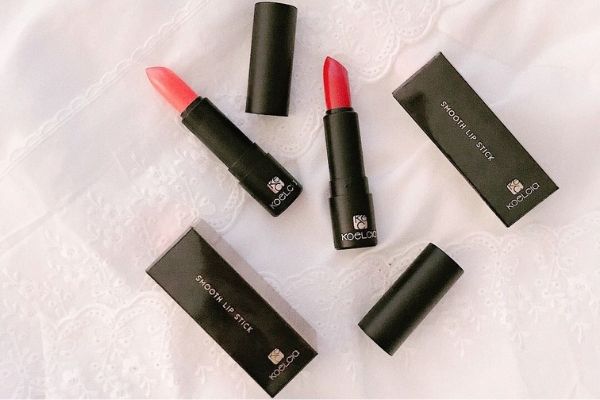 revview son smooth matte lipstick, son smooth matte lipstick koelcia, son smooth matte lipstick, bảng màu son smooth matte lipstick, giá son smooth matte lipstick