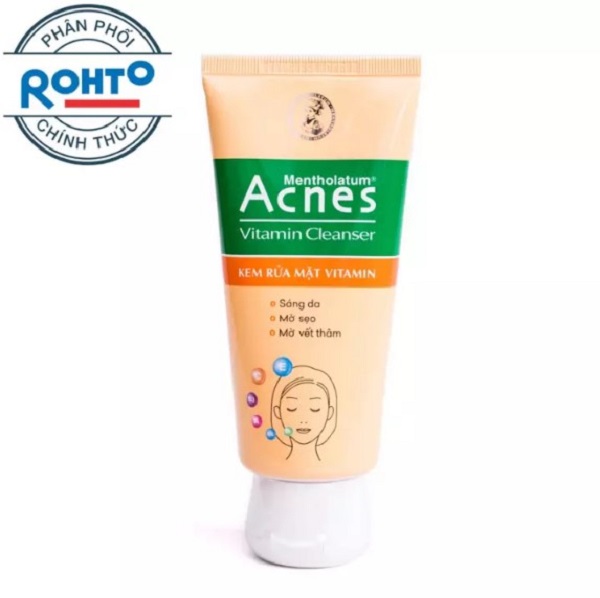 Review sữa rửa mặt acnes vitamin cleanser có tốt không?